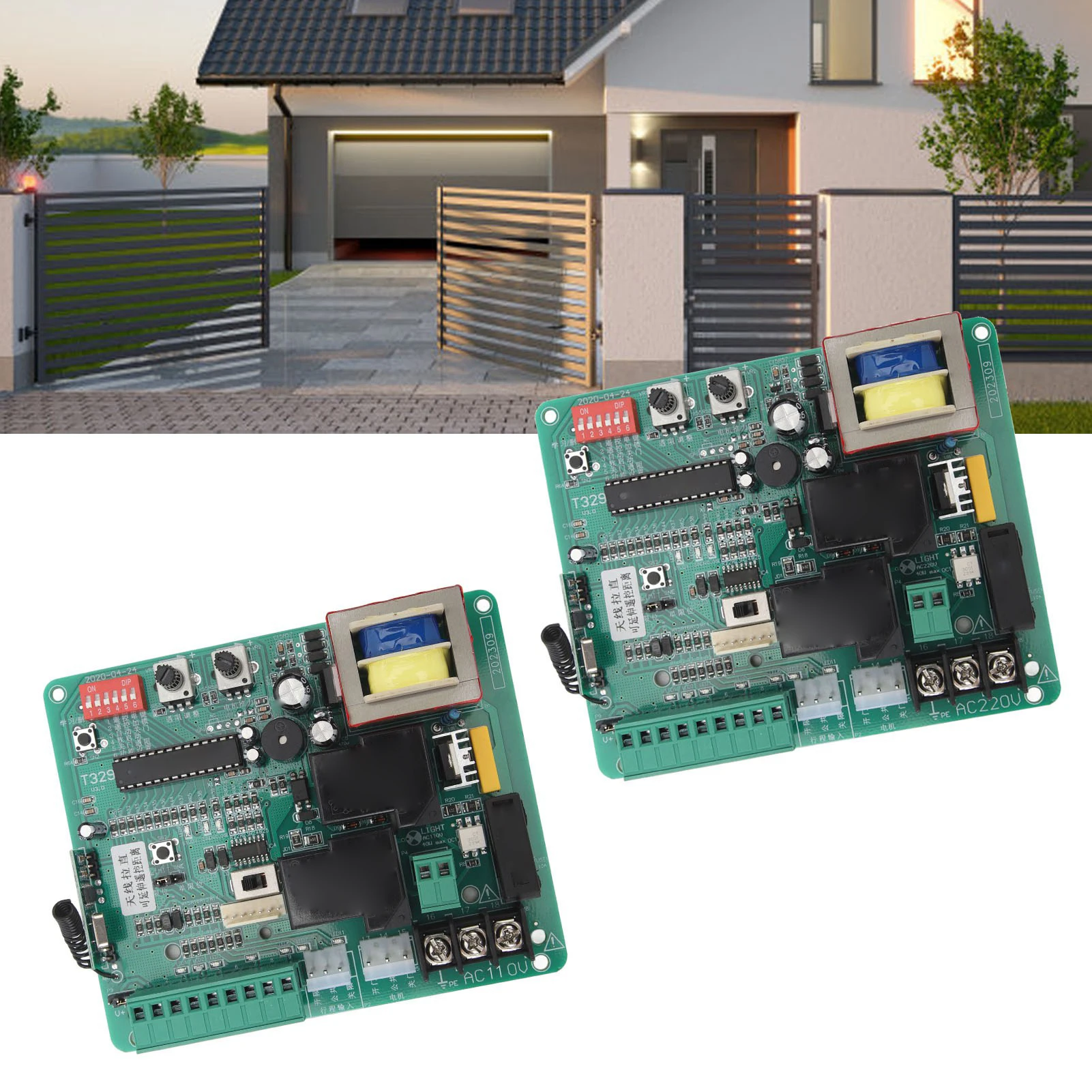 Gate Opener Control Board Sliding Gate Opener Main Electronic Control Board Sliding Motor sliding gate opener control board