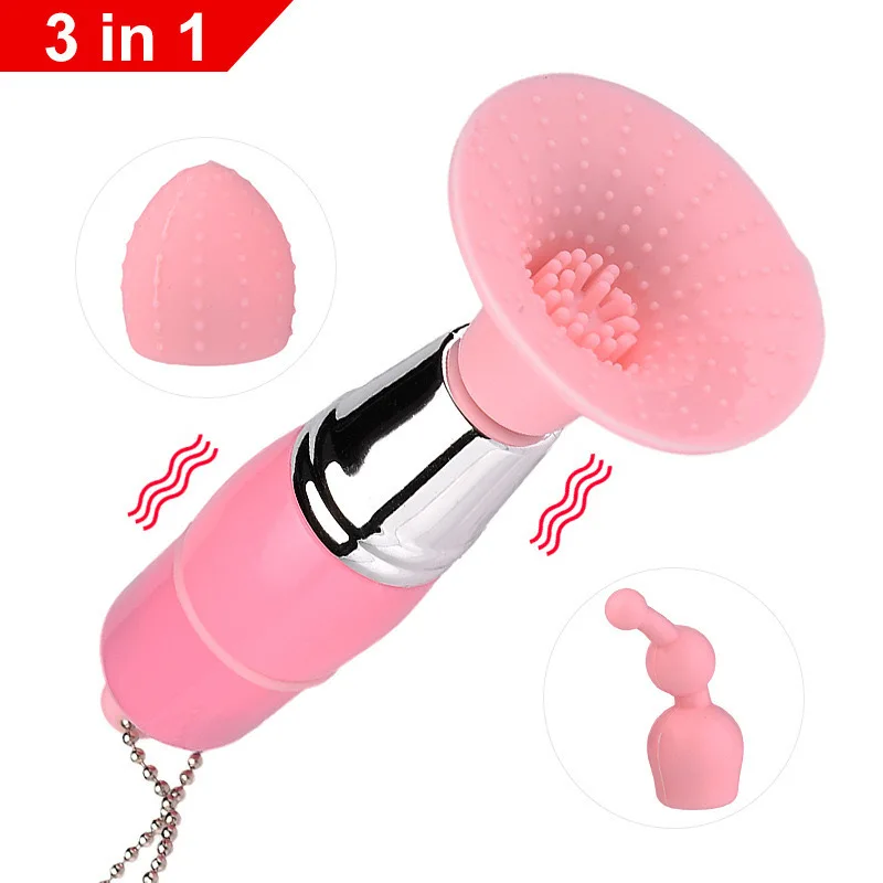 Bestco 18+ Adult Vibrator 3 In 1 Clitoris Stimulator Nipple Stimulation Massager Strong Vibration Erotic Sex Toys For Women Shop