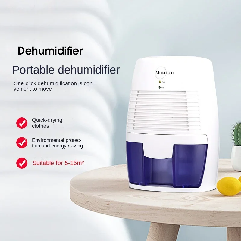 New Portable Dehumidifier Air Purifier USB Mute Moisture Absorbers Air Dryer For Home Room Office Kitchen Deodorizer Dryer