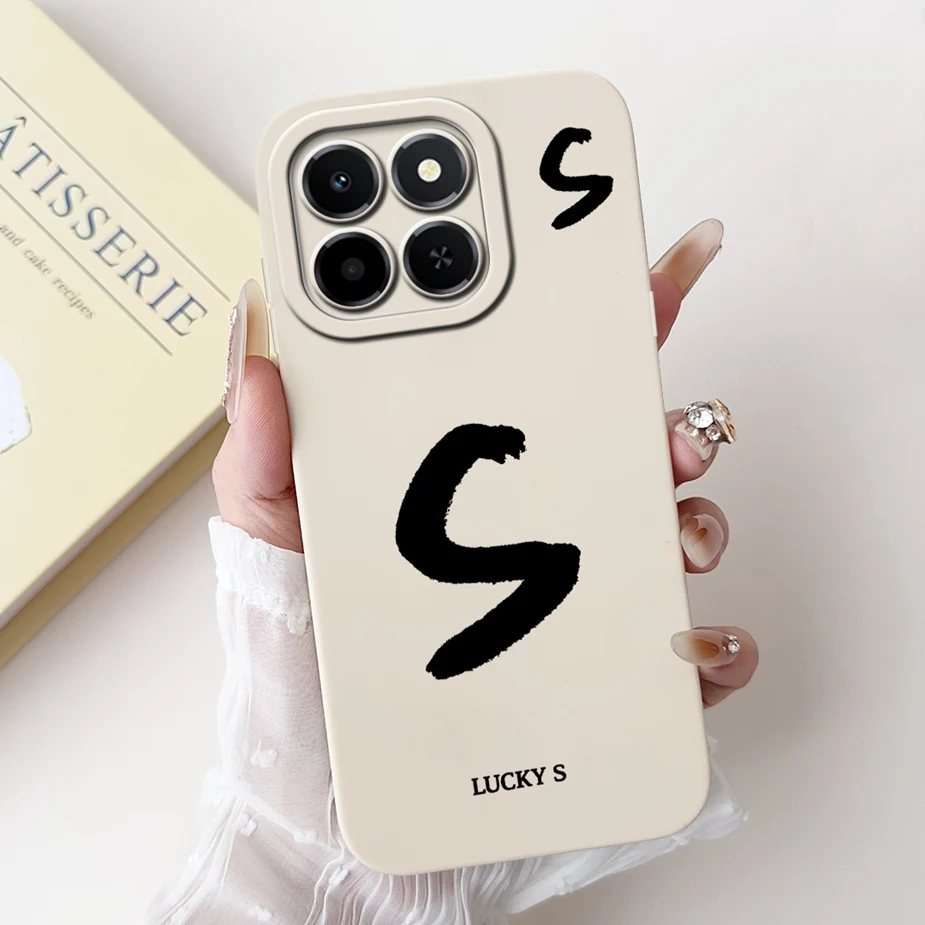 Chic Lucky Letters Soft TPU Phone Case