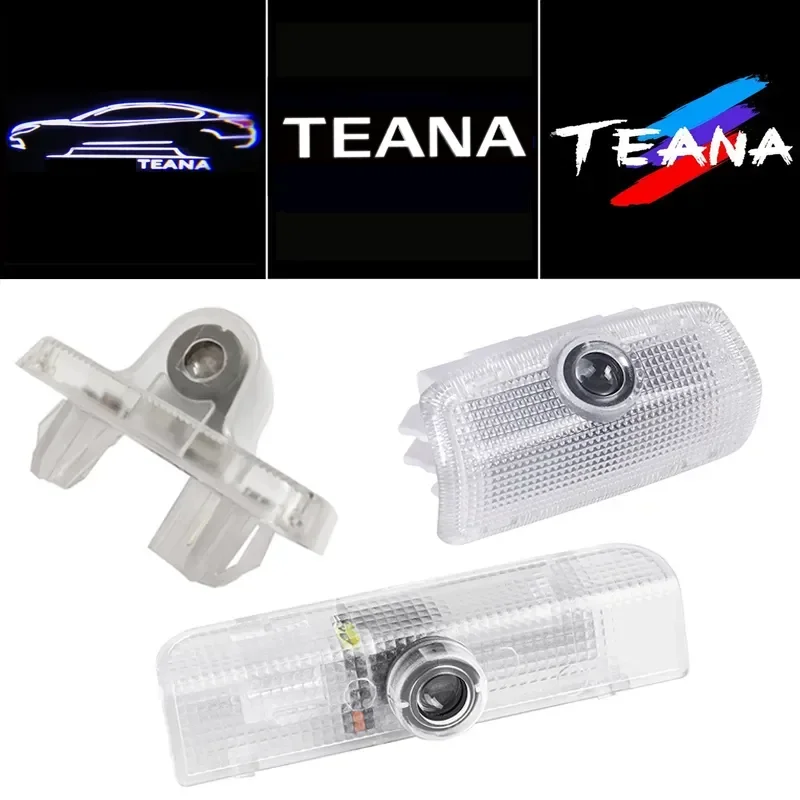 

2Pcs LED Car Door Welcome Lights Logo for Nissan Teana 2003 2008 2009 2010 2013 2015 2020 Courtesy Projector Ghost Shadow Lamp