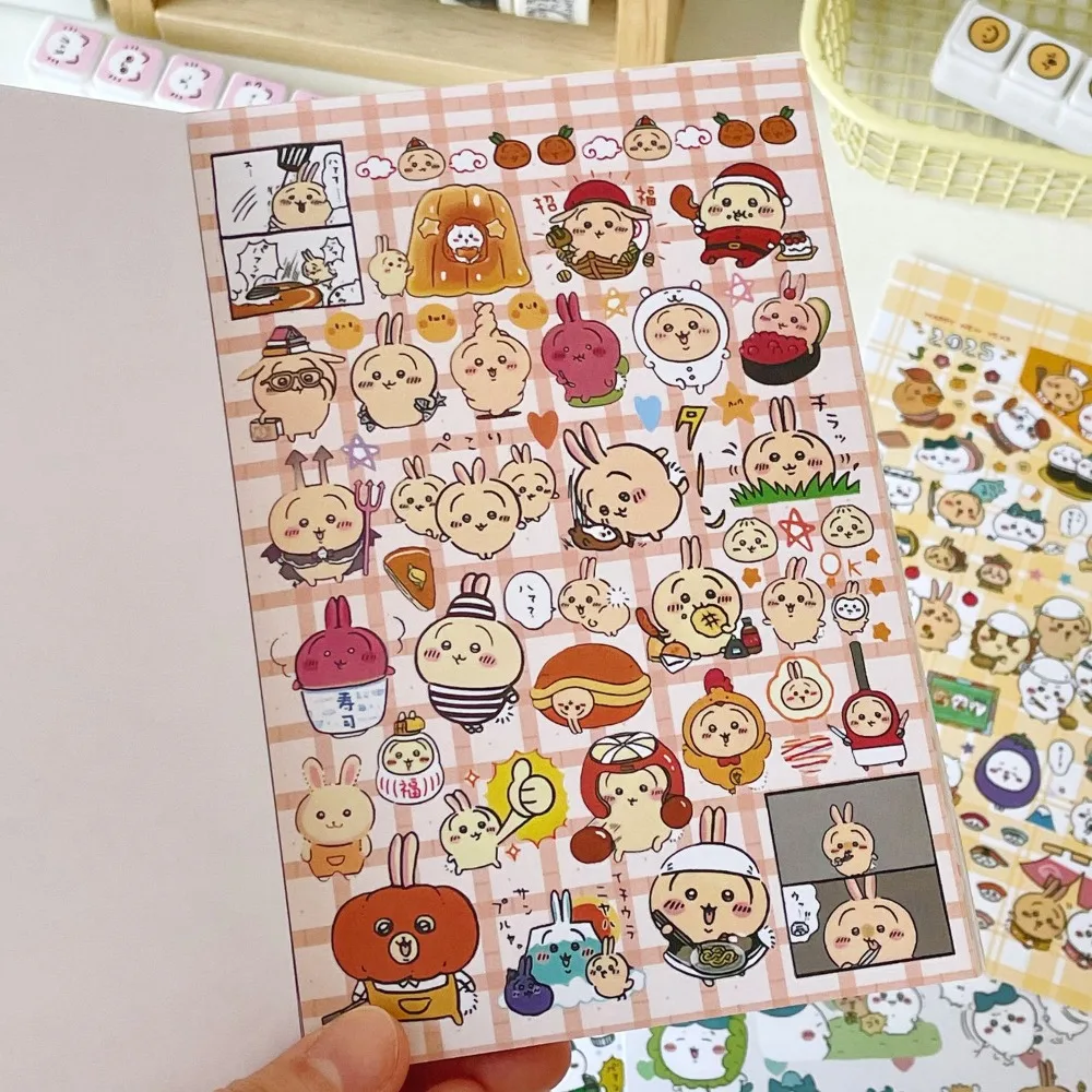 Cartoon Scrapbook Sticker Pack: 30 Pages of DIY Decor