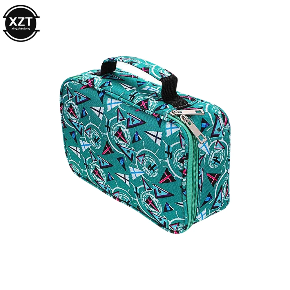72 Slots School Pencil Case Kawaii Girls Boys Pencil Box Cute Large Capacity Cases Art Painting Stationery Storage Bag