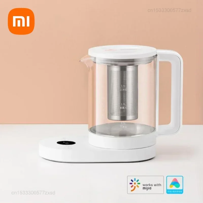 New Iconic Brand Mijia Multifunctional Health Pot 304Stainless Steel Glass Electric Kettle 1.5L High-capacity Household Thermal Kettle