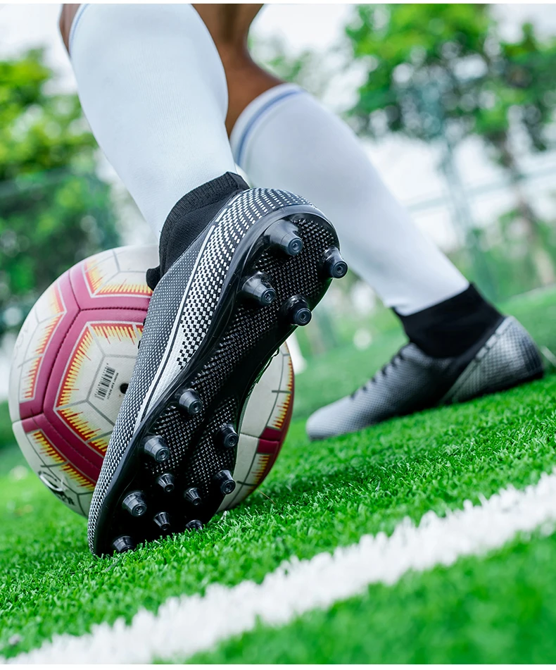 Zapatillas de fútbol para hombre y niño, botas de fútbol FG/TF para interior y exterior, para niños y niñas_voghion.com