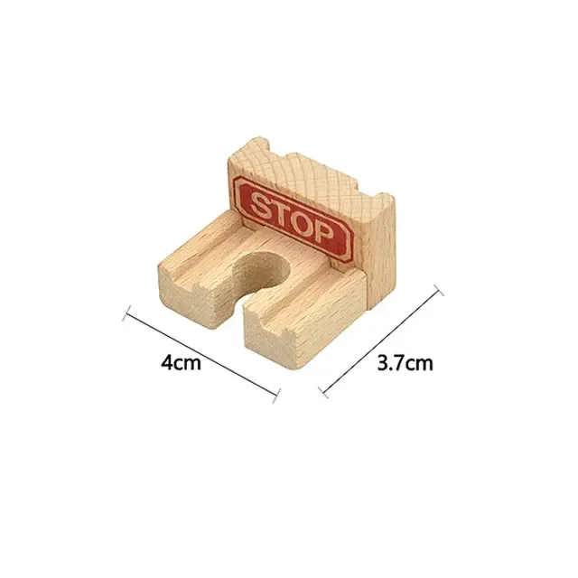 28 Pièces Connecteurs De Voie Train – Compatibles Brio & Duplo, Extension Rails En Bois Pour Enfants 3 Ans Et Plus