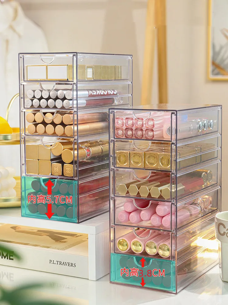 Desktop Plastic Storage Drawers Organizer Box Container Office Desk Shelve  Rack Cabinet Cosmetic Storage Box Makeup Organizer - AliExpress