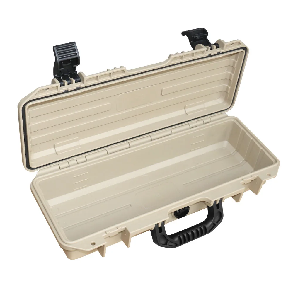 Long Toolbox PP Plastic Instrument Storage Tool Chest  Waterproof and Moisture-proof with Cotton Suitcase Tool Box Organizer 3