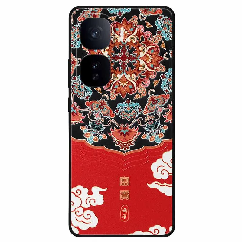 3D Relief Silicone Emboss Soft Protective Phone Case