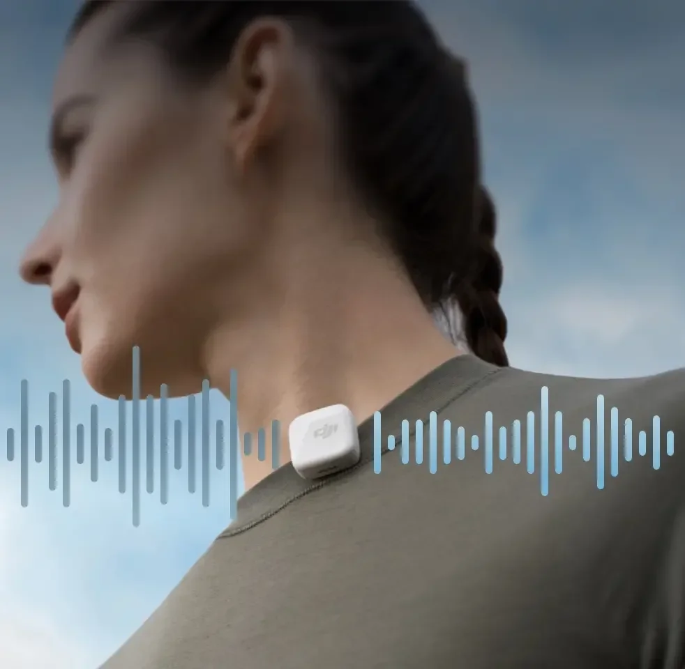 NEW DJI MIC mini High-Quality Audio With Stable Transmission 48-Hour Operation w/Case Two-Level Active Noise Cancelling Original