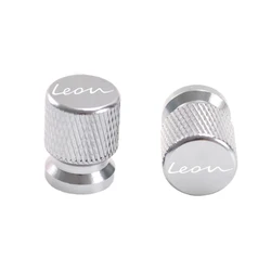 Universal Car Wheel Tire Valve Caps - Airdust Waterproof Tyre Stem Covers (Silvery)