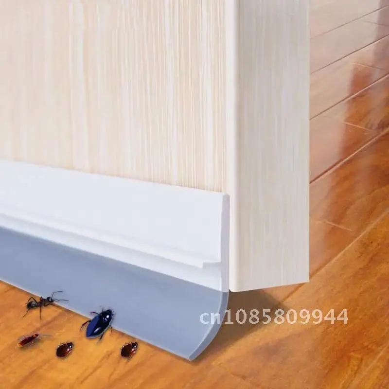 

5M/Set Weatherstrip Door Bottom Windproofshield Draught Dustproof Sealing Insect Length Under Tape Window Stripping Rubber