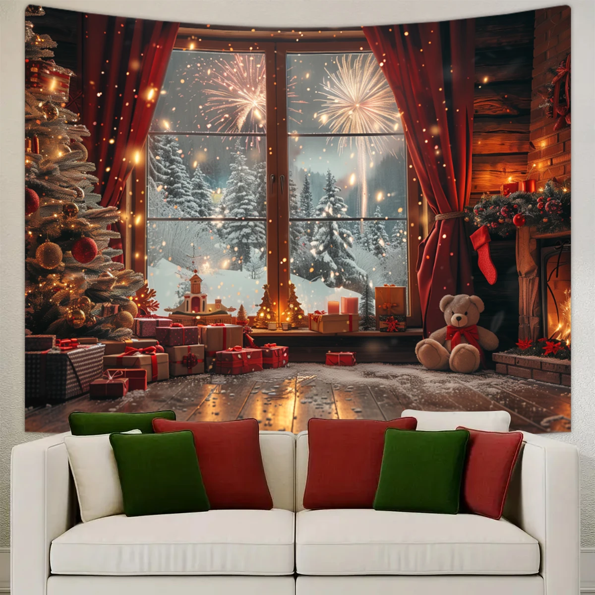 Tapestry Decorations 1pc Christmas Tapestry