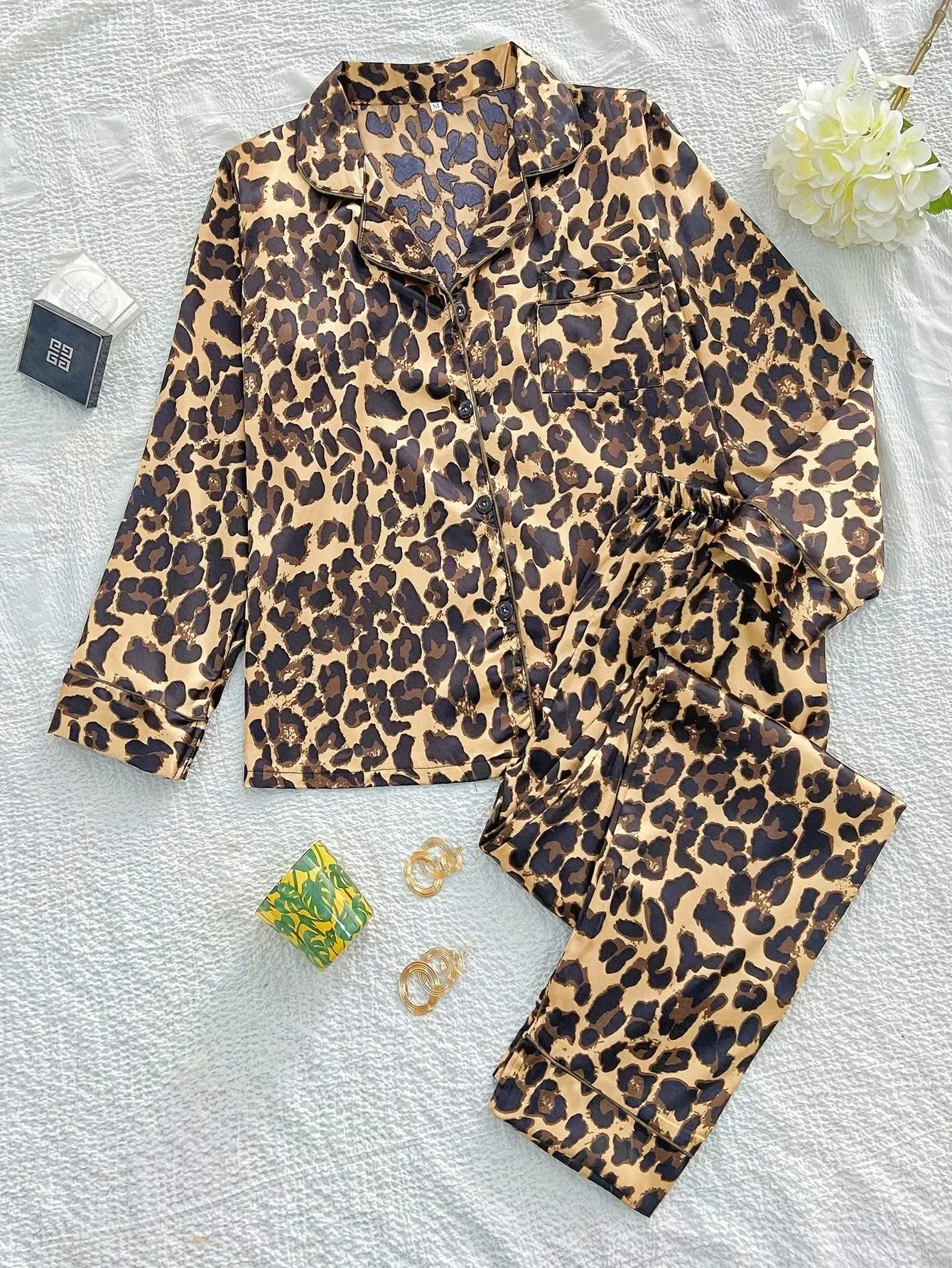 Women Pajamas Set Home Wear Suit with Long Pants women pajamas set women pajama suit