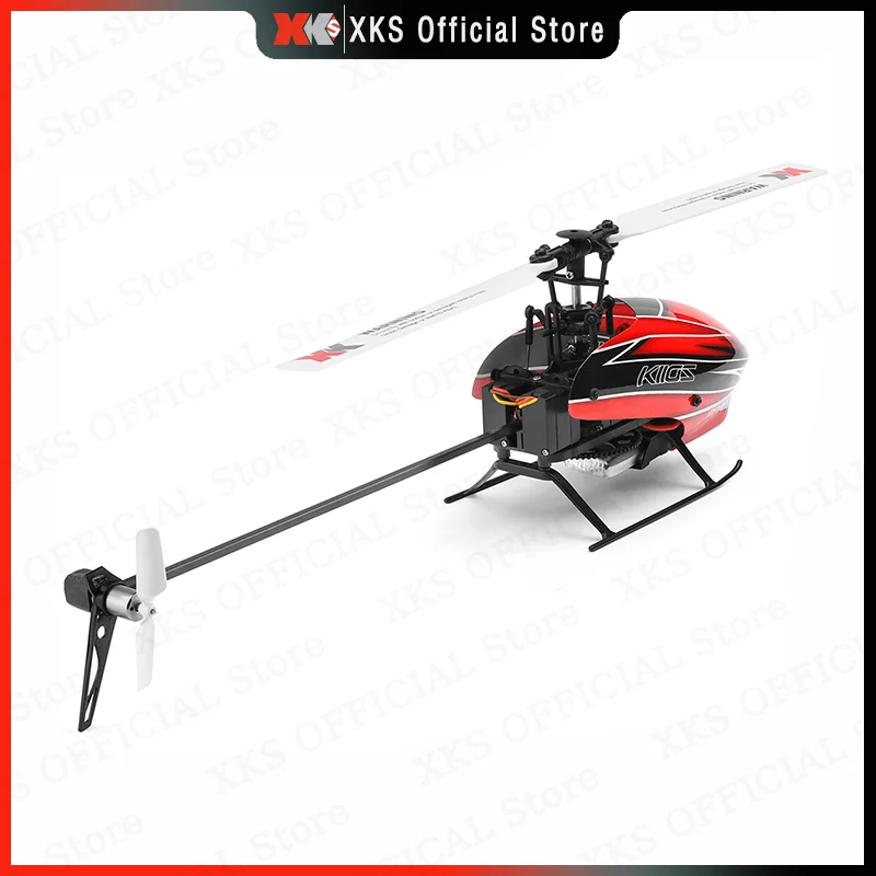 Wltoys xk110sリモートコントロールヘリコプター,2.4g,6チャンネル,3D  