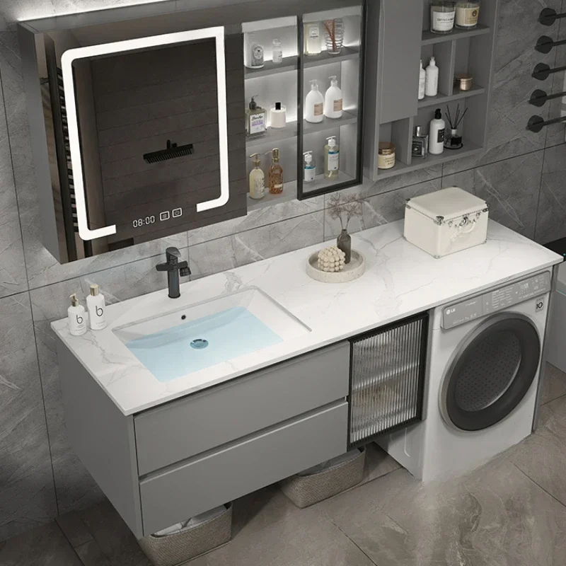 Complete Bathroom Furniture Stand Modern Hanging Luxury Full Home Improvement Accesories Kylpyhuone Kaappi Washhand Cabinet