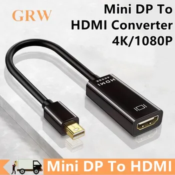 Adattatore 4K Mini DisplayPort a HDMI compatibile maschio Mini DP a femmina convertitore cavo compatibile HDMI per Apple MacBook Air Pro