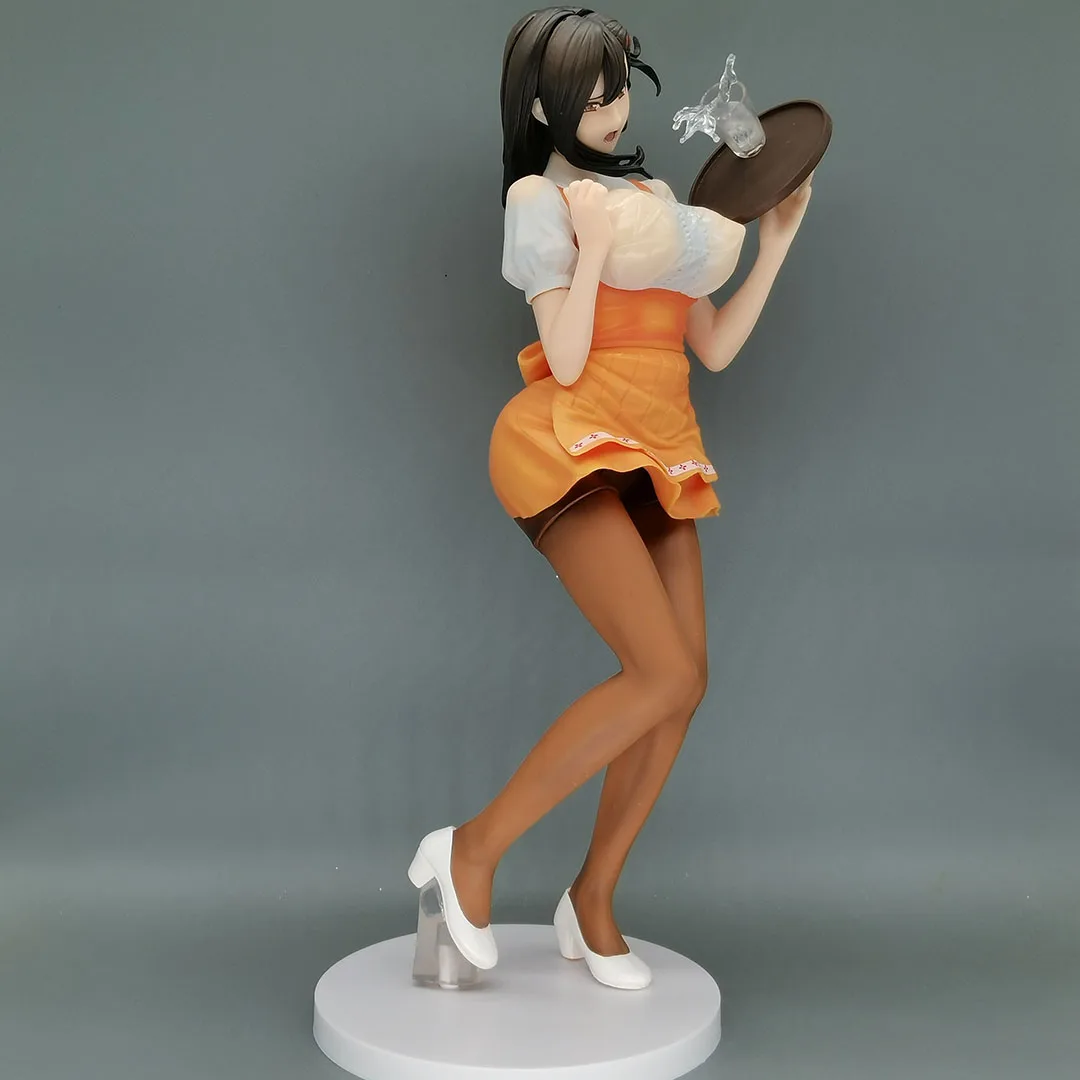 DRAGON Toy Figure Wakazuma Waitress Hitomi Anime Girl PVC Action