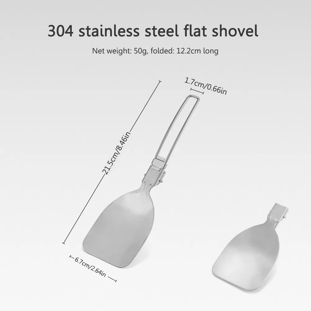 Flat shovel