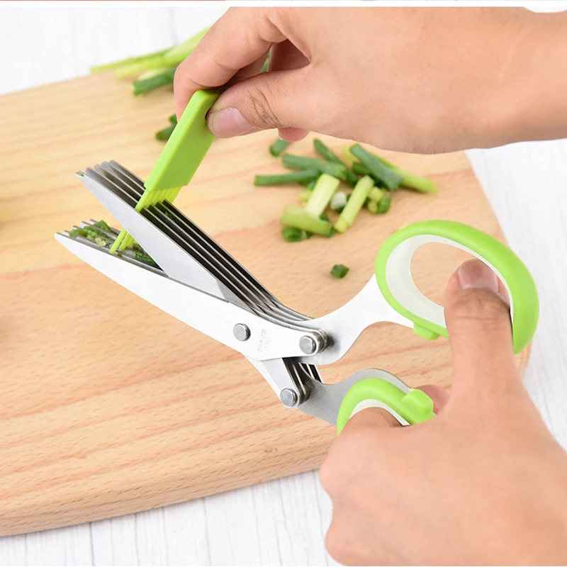 Cooking 5-Layer Scissors - Pick Your Plum