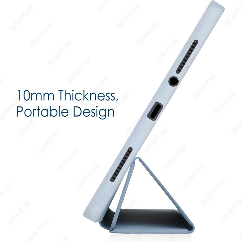 Slim Leather Protective Magnetic Case with Stand and Auto Sleep/Wake