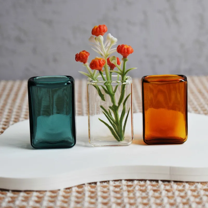 2/3/5X 1/6 스케일 미니 하우스 장식 미니어처 인형집 유리 꽃병 바비 블라이스 인형 액세서리 장난감 유리병