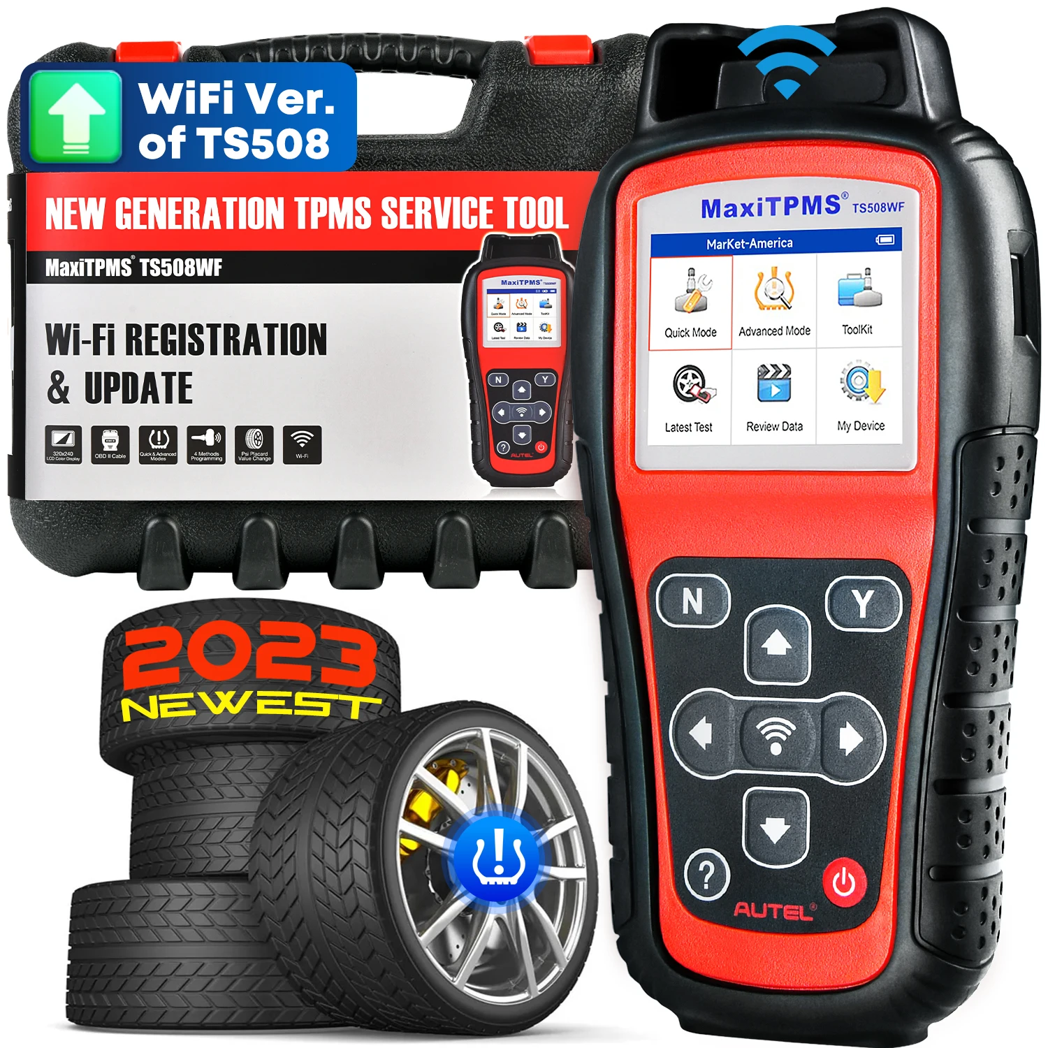 Autel Maxitpms Ts508 Tpms Diagnostic Tool 315 433mhz Mxsensor Programmer Tire Pressure Monitor