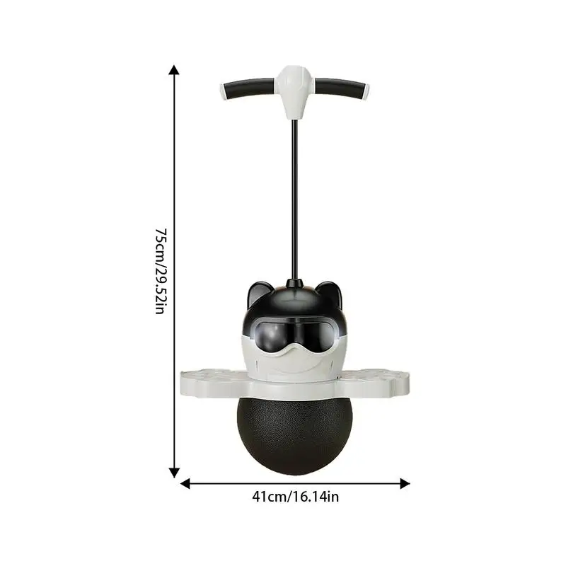 Fitness Ball Adjustable Panda Stability Ball Balance Training Equipment Sports Bouncing Training With Non-Slip Handle