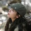 Japanese Retro Quick-drying Short Brim Baseball Caps Unisex Summer Outdoor Sunscreen Casual Versatile 5-flap Tooling Camping Hat 2