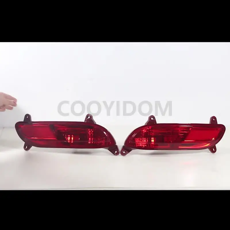 Réflecteur Pare Chocs Arrière Pour KIA Pour RIO Hayon 2012-2015 Feu Arrière De Voiture Pare-chocs Arrière Antibrouillard Indicateur De Feu Stop 92405-1W210 92406-1W210