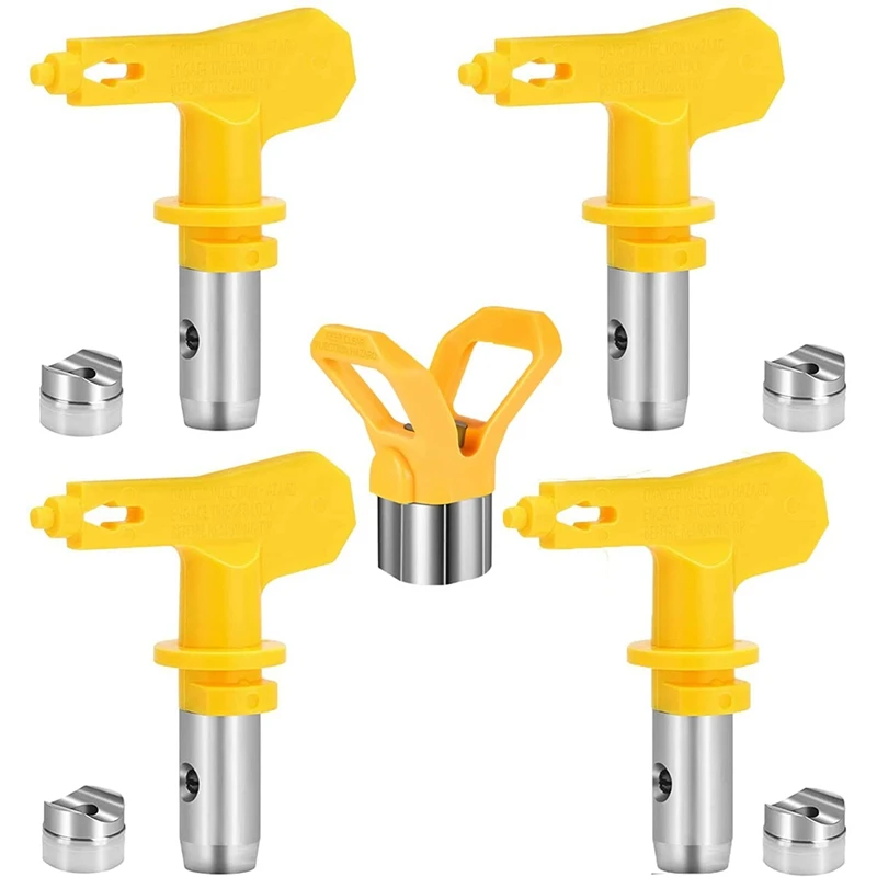 Reversible Airless Paint Nozzles With Tip Guard Set, Sprayer Paint Machine And Spraying Parts(215 311 317 517) electric breaker hammer