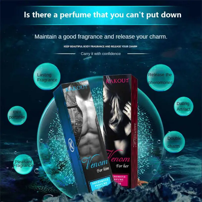 10ml Perfume for Men Women Ball Perfume Women Pheromone Men's Essential Oil Attracts The Opposite Sex Lasting Fragrance