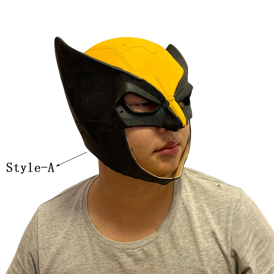 Cosplay Lustige Film Charakter Superheld Wolverine Maske James Howlett Logan Integralhelm Halloween Party Kostüm Prop Dekor – Detail 7