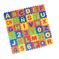 EVA Mat Foam Puzzle Mats Baby Play Kids Alphabet Number Abc Tiles Toddlers Soft Babies Interlocking Puzzle Toys Educational 1