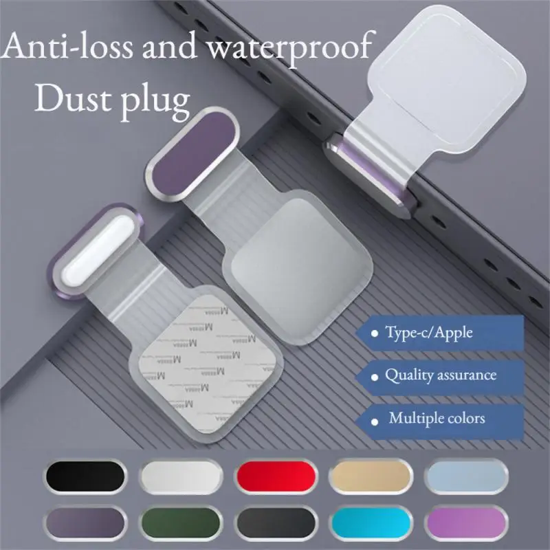 Tapones Antipolvo AUZOSL Para IPhone, IPad, AirPods - Pack De 4 Piezas Con Caja De Almacenamiento