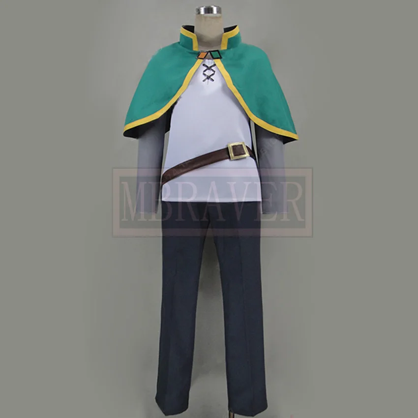 

KonoSuba Kono Subarashii Sekai ni Shukufuku wo Satou Kazuma Cosplay Costume Halloween Christmas Custom Made Any Size