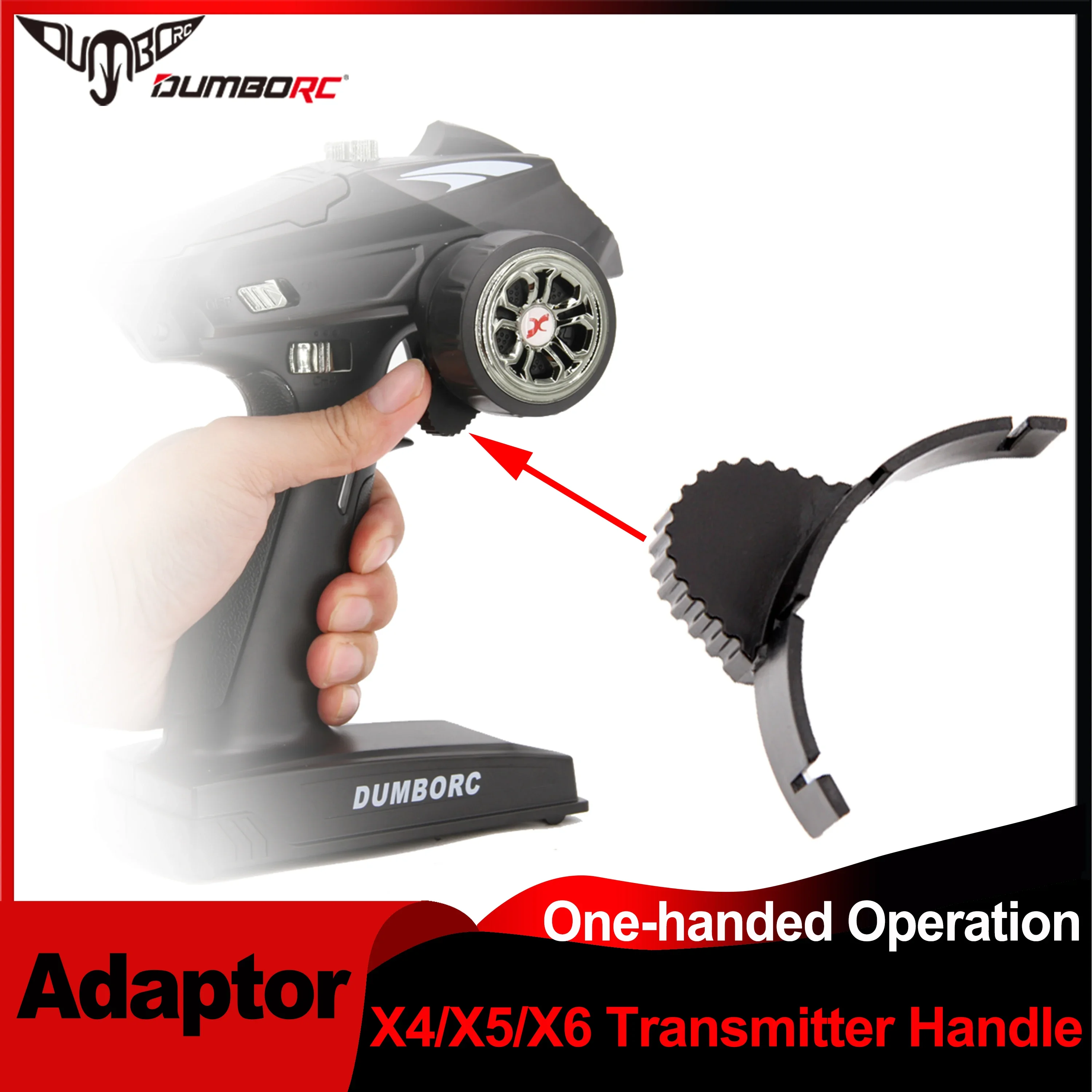 DUMBORC Ergonomic Steering Wheel Control Handle Adapter