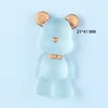Resin Lovely Little bear Flatback Cabochon Scrapbook Kawaii DIY Embellishments Accessories 6Pcs  L35 5
