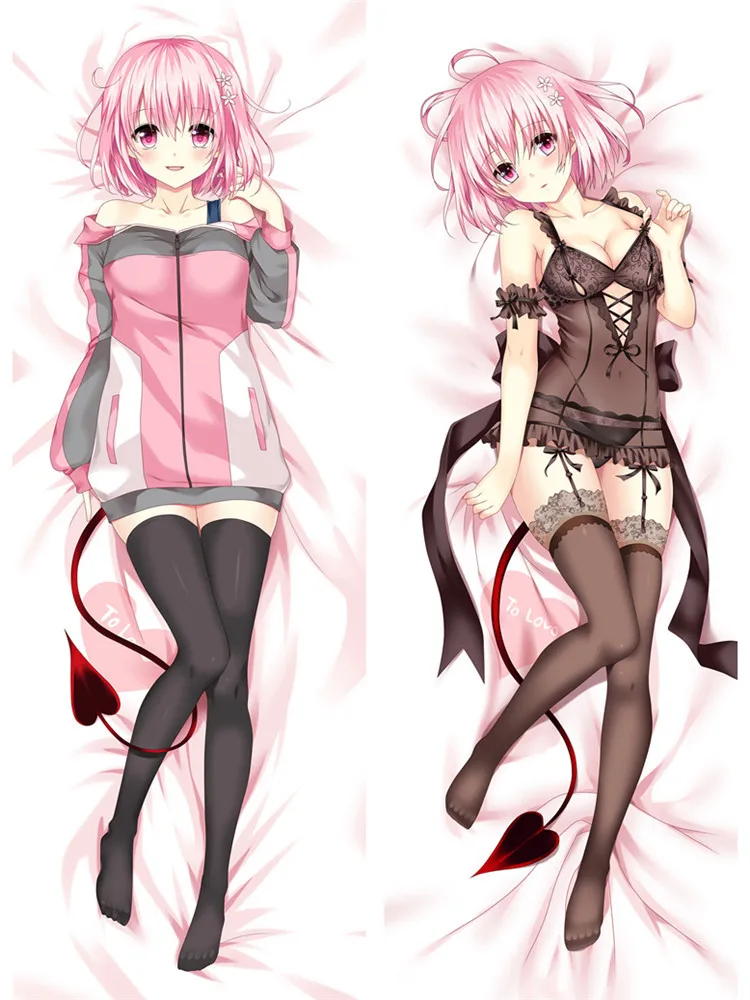 

To Love Ru Momo Belia Deviluke Anime Dakimakura Body Pillowcase Hugging Pillow Cover Case Double-sided Print Dropshipping