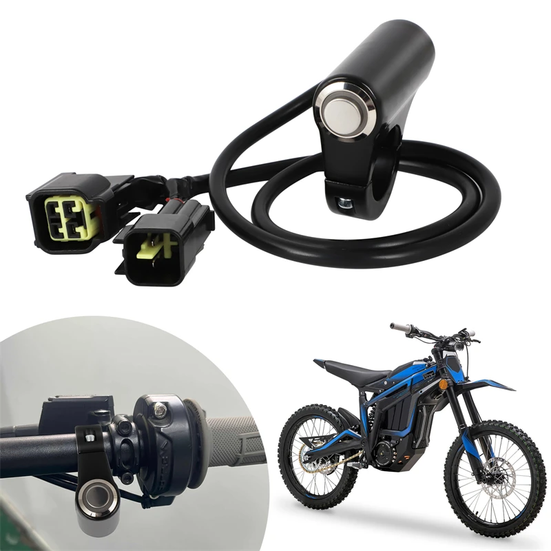 Per Talaria Sting R Mx4 Plug N Play Blue Led Light Headlight Switch Head Light Lamp Plug Dirt Bike Part Accessori Salva Batteria