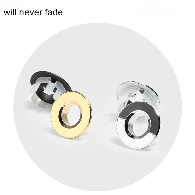The Brass Material Overflow Hole Installed In The Washbasin Which Is Easy To Replace And Will Not Rust