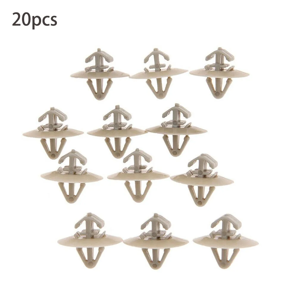 

20pcs Car Side Door Molded Side Trim Clip For Nissan Primastar 2001-2014; For Opel For Vauxhall Vivaro-A 2001-2014; For Trafic