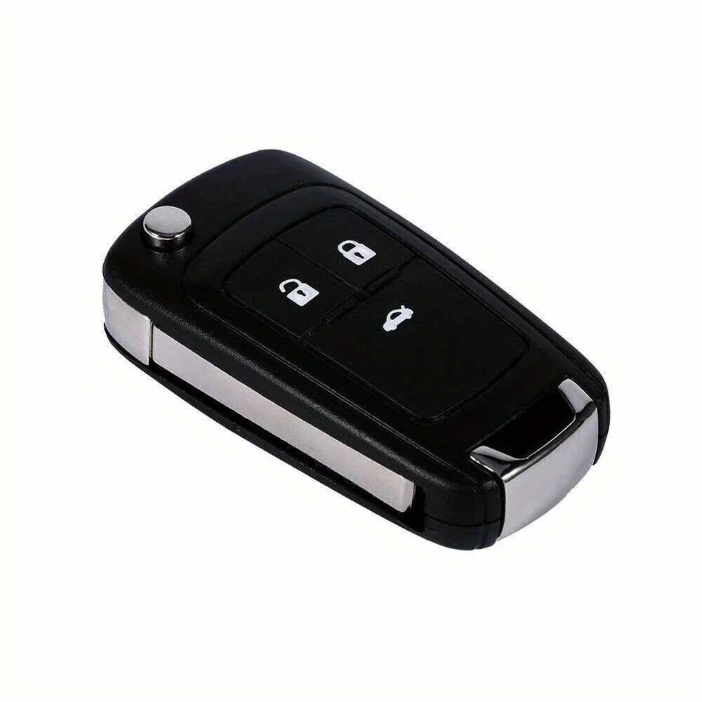 3 Button Remote Key Case Shell Blade For Chevrolet For Volt Sonic Cruze Camaro