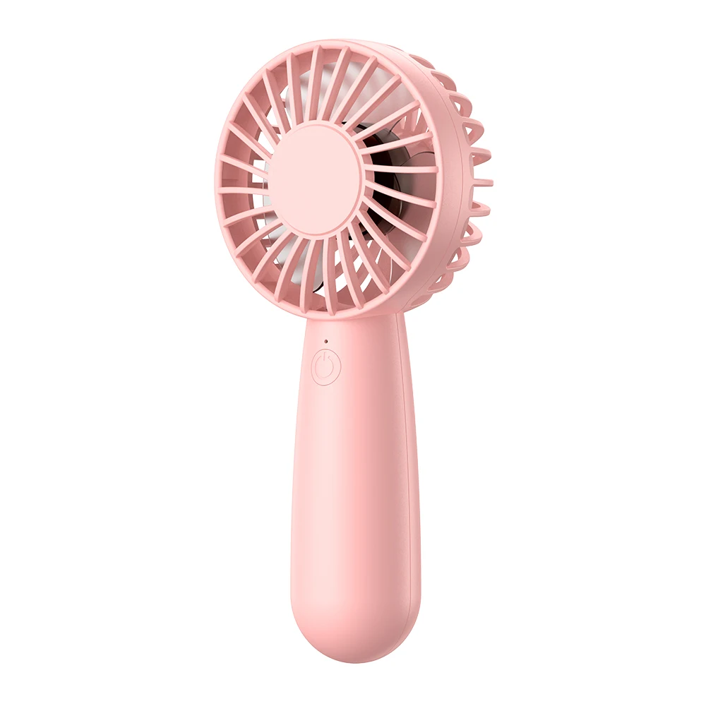 TOPK Mini draagbare ventilator 1200 mAh USB-opladen 3-snelheden handventilator voor mannen en vrouwen Geschikt voor kantoor, buiten, reizen en kamperen