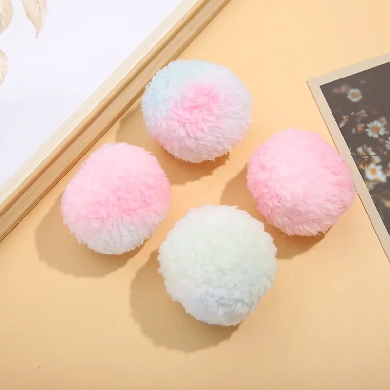 Christmas Yarn Pom Poms Balls for DIY Handmade Crafts Home Christmas Thanksgiving Party Holiday Hanging Decorations