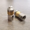 1/8 Pressure Rotating Nozzle Inner Thread No Holes In The Front And 3 Holes In Back High Pressure Car Washing Nozzle 5-8L/min 6