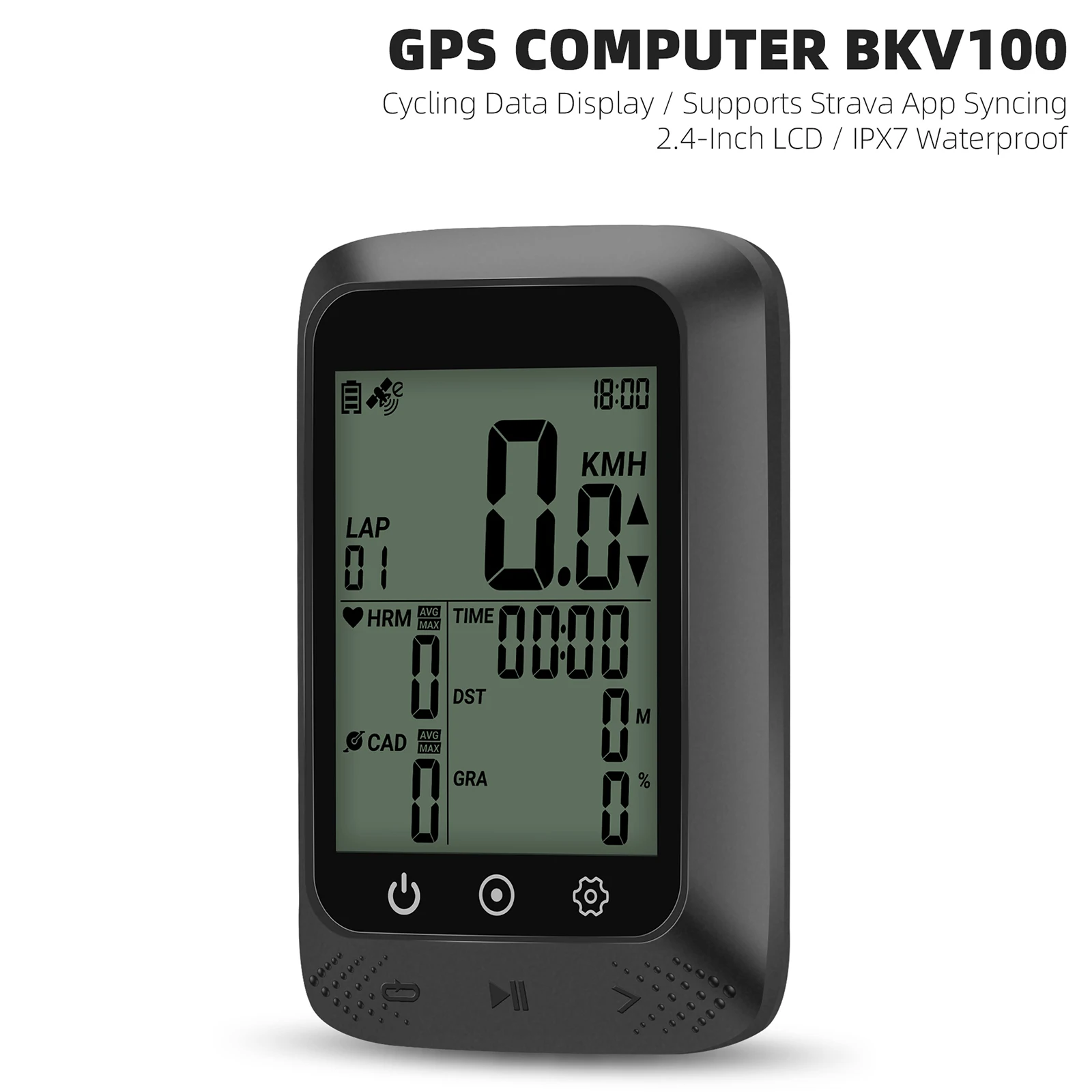 Bicycle-Computer-Waterproof-Cycle-Route-Navigation-Mileometer-Multi ...