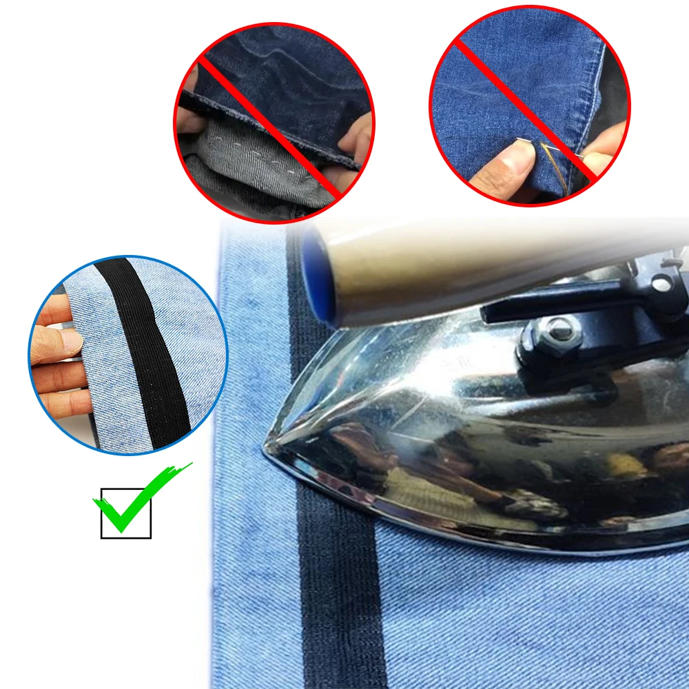 Selfadhesive Shorten Pants Selfadhesive Tape Trousers Selfadhesive Fabric Tapes Sewing