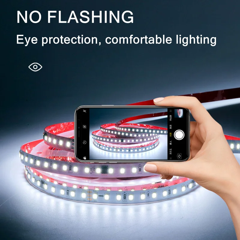 รูปสินค้า สายริบบิ้น LED ยืดหยุ่น 24V 126 LED/M 10-20 เมตร