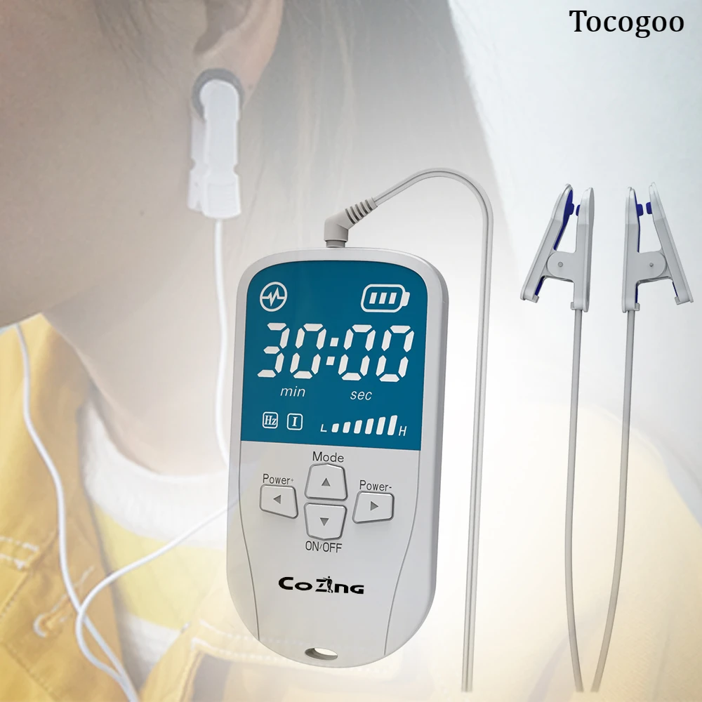 Vagus nerve simulator physical therapy equipments relaxation ces device sleep aid device insomnia instruments
